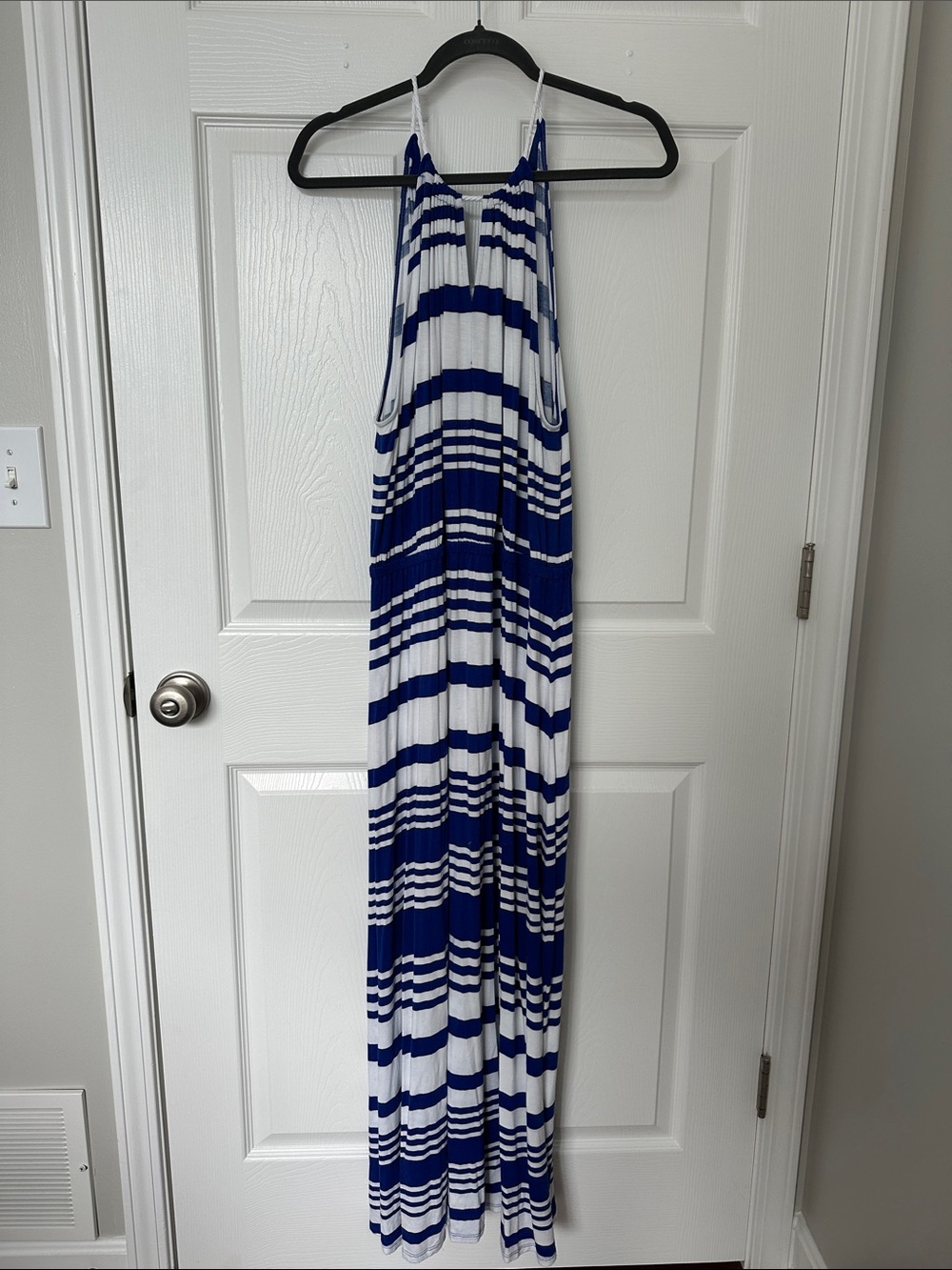 Milly knit halter Maxi Dress